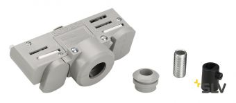 3Ph | EUTRAC®, адаптер электрический, 10А макс., 5кг макс., серебристый