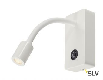 PIPOFLEX светильник накладной 4.6Вт с выключателем и LED 3000К, 200лм, 35°, белый