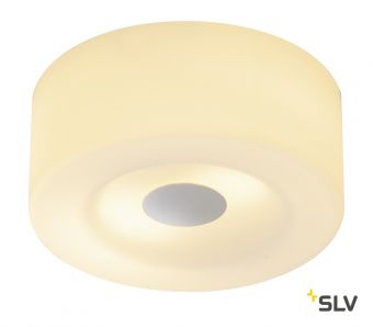 MALANG CL-1 светильник потолочный для 2-х ламп E27 по 60Вт макс., хром/ стекло белое