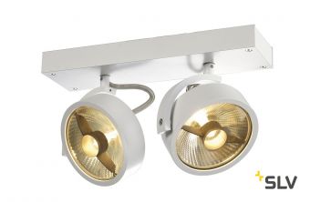 KALU 2 ES111 светильник накладной для 2-х ламп ES111 по 75Вт макс., белый