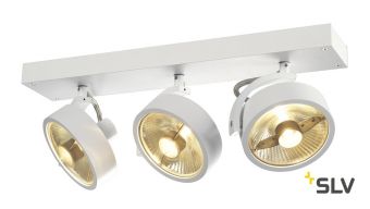 KALU 3 ES111 светильник накладной для 3-х ламп ES111 по 75Вт макс., белый