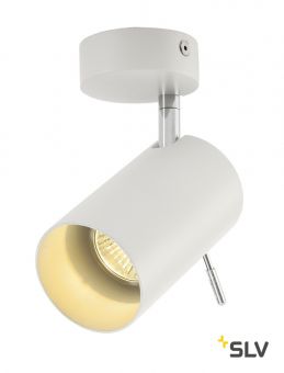 ASTO TUBE 1 светильник накладной для лампы GU10 50Вт макс., белый