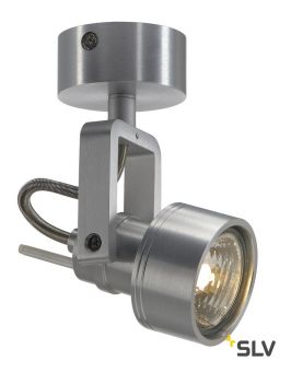 INDA светильник накладной для лампы GU10 50Вт макс., матированный алюминий