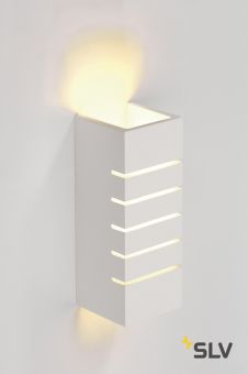 PLASTRA SLOT WL светильник настенный для лампы E14 40Вт макс., белый гипс