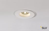 PLASTRA DL GU10 ROUND светильник встраиваемый для лампы GU10 35Вт макс., белый гипс