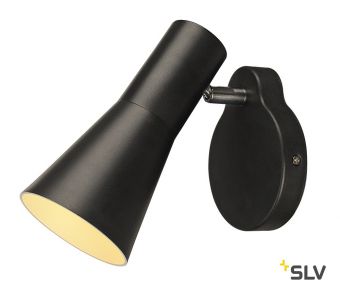 PHELIA WL-2 светильник настенный с выключателем для лампы GU10 35Вт макс., черный