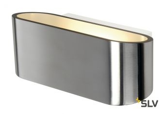 OSSA 180 R7s светильник настенный для лампы QT-DE12 R7s 78мм 100Вт макс., матиров. алюминий /белый