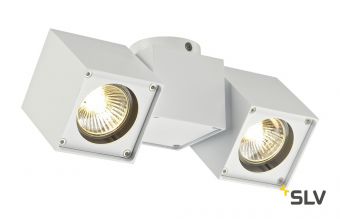 ALTRA DICE SPOT 2 светильник накладной для 2-x ламп GU10 по 50Вт макс., белый