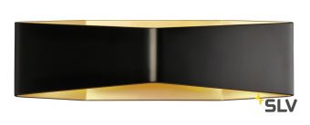 CARISO WL-4 светильник настенный 22Вт с LED 1700-2700К, 500лм, CRI>90, черный/ латунь