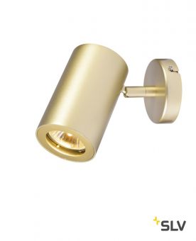 ENOLA_B SINGLE SPOT светильник накладной для лампы GU10 50Вт макс., латунь