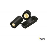 ENOLA_B DOUBLE SPOT светильник накладной для 2-х ламп GU10 по 50Вт макс., черный