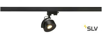 3Ph, KALU TRACK LEDDISK светильник 13Вт c LED 3000К, 860лм, 85°, черный