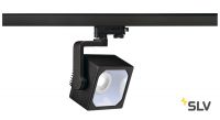 3Ph, EURO CUBE светильник 28.5Вт с  LED 4000К, 2050лм, 90°, CRI>90, черный