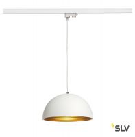 3Ph, FORCHINI M 40 PD светильник подвесной для лампы E27 40Вт макс., белый/ золото