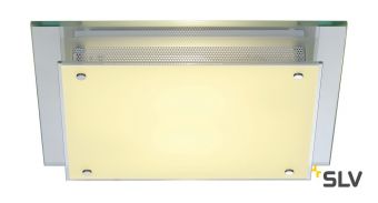 GLASSA SQUARE E27 светильник накладной для 2-x ламп E27 по 60Вт макс., стекло матовое и прозрачное