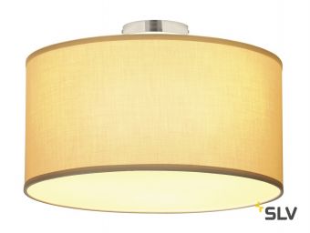 SOPRANA CL-1 светильник потолочный для 3-х ламп E27 по 60Вт макс., хром/ бежевый