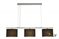 TRIADEM светильник подвесной для 3-х ламп E27 по 60Вт макс., хром / черный