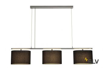 TRIADEM светильник подвесной для 3-х ламп E27 по 60Вт макс., хром / черный