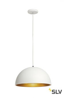 FORCHINI M 40 PD светильник подвесной для лампы E27 40Вт макс., белый/ золото