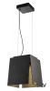 AVENTO 30 PD светильник подвесной 15Вт с LED 3000К, 660лм, черный/ золото