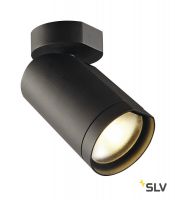 BILAS SINGLE CW светильник накладной 16Вт с LED 2700K, 1000лм, 25°, черный