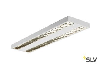 RASTO LED 1200х300 светильник потолочный с LED 4x8.4Вт (36Вт), 3000К, 3900лм, UGR<19, белый