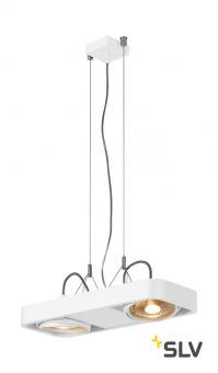 AIXLIGHT® R2 DUO QPAR111 светильник подвесной для 2-x ламп ES111 по 75Вт макс., белый