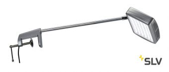 LED DISPLAY светильник на струбцине 16Вт с LED 4000К, 1100лм, 120°, серебристый