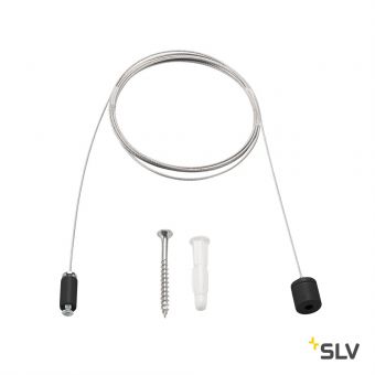 D-TRACK, подвес 1м регулируемый, черный