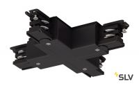 3Ph | S-TRACK, X-коннектор с разъёмом питания, 16А макс., черный