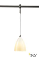 EASYTEC II®, TONGA PD светильник подвесной для лампы E14 60Вт макс., керамика белая / черный