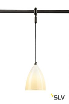 EASYTEC II®, TONGA PD светильник подвесной для лампы E14 60Вт макс., керамика белая / черный