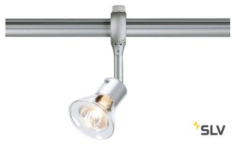 EASYTEC II®, ANILA светильник для лампы GU10 50Вт макс., серебристый / стекло прозрачное