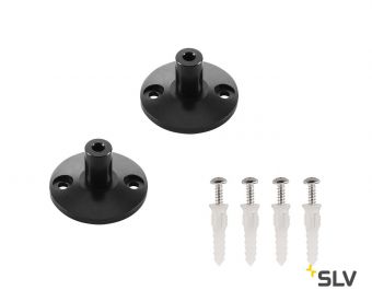 TENSEO, крепление тросика без натяжителя, 3см, 2 шт., черный