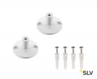 TENSEO, крепление тросика без натяжителя, 3см, 2 шт., белый