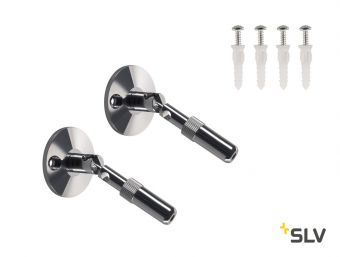 TENSEO, крепление тросика с натяжителем, 11.5см, 2 шт., хром