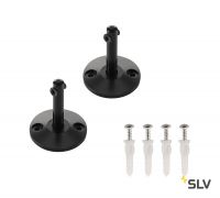 TENSEO, стойка опорная 6см для тросика, 2 шт., черный