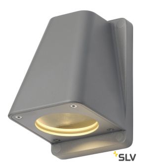 WALLYX светильник настенный IP44 для лампы GU10 50Вт макс., серебристый