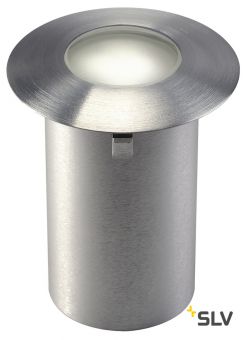 TRAIL-LITE 60 светильник встраиваемый IP65 12В 50Гц 0.3Вт с LED 3000K,10лм, сталь/ стекло матовое