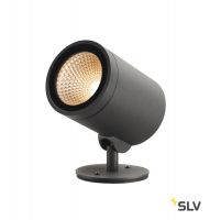 HELIA LED SPOT 100 светильник накладной IP55 17Вт c LED 3000К, 1050лм, 50°, с кабелем 3м, антрацит