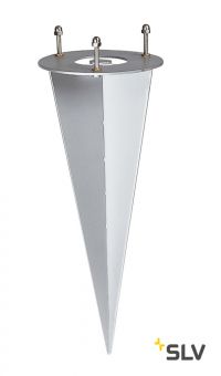 ADEGAN/ALPA/MYRA/OVIS, наконечник для грунта, серебристый