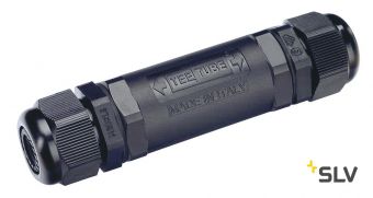 Коробка монтажная IP68 для 5-жильного (5х 4кв.мм макс.) кабеля (диаметр 8-17мм), 32А макс., черный