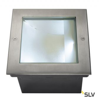 DASAR® 255 SQUARE светильник встраиваемый IP67 34Вт c LED 4000К, 1620лм, сталь