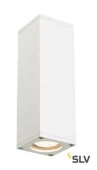 THEO UP/DOWN OUT светильник настенный IP44 для 2-х ламп GU10 по 35Вт макс., белый