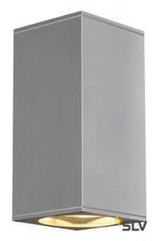 BIG THEO UP/DOWN OUT светильник настенный IP44 для 2-x ламп ES111 по 75Вт макс., серебристый