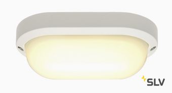 TERANG 200 светильник накладной IP44 11Вт с LED 3000К, 680лм, 120°, белый