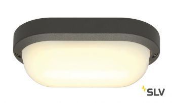 TERANG 200 светильник накладной IP44 11Вт с LED 3000К, 680лм, 120°, антрацит