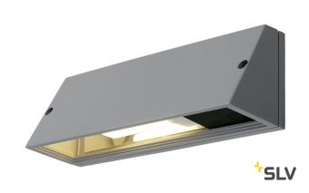 PEMA® SQUARE светильник настенный IP44 для лампы E27 15Вт макс., серебристый