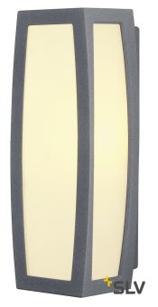 MERIDIAN BOX SENSOR светильник настенный IP54 для лампы E27 25Вт макс., датчик движения, антрацит