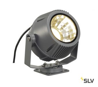 FLAC BEAM® светильник накладной IP65 27Вт с LED 3000К, 1800лм, 60°, кабель 2м с вилкой, темно-серый